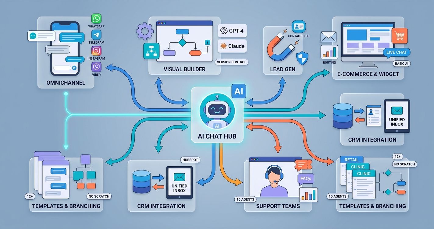 Top 10 Free AI Chatbot Builders for 2024