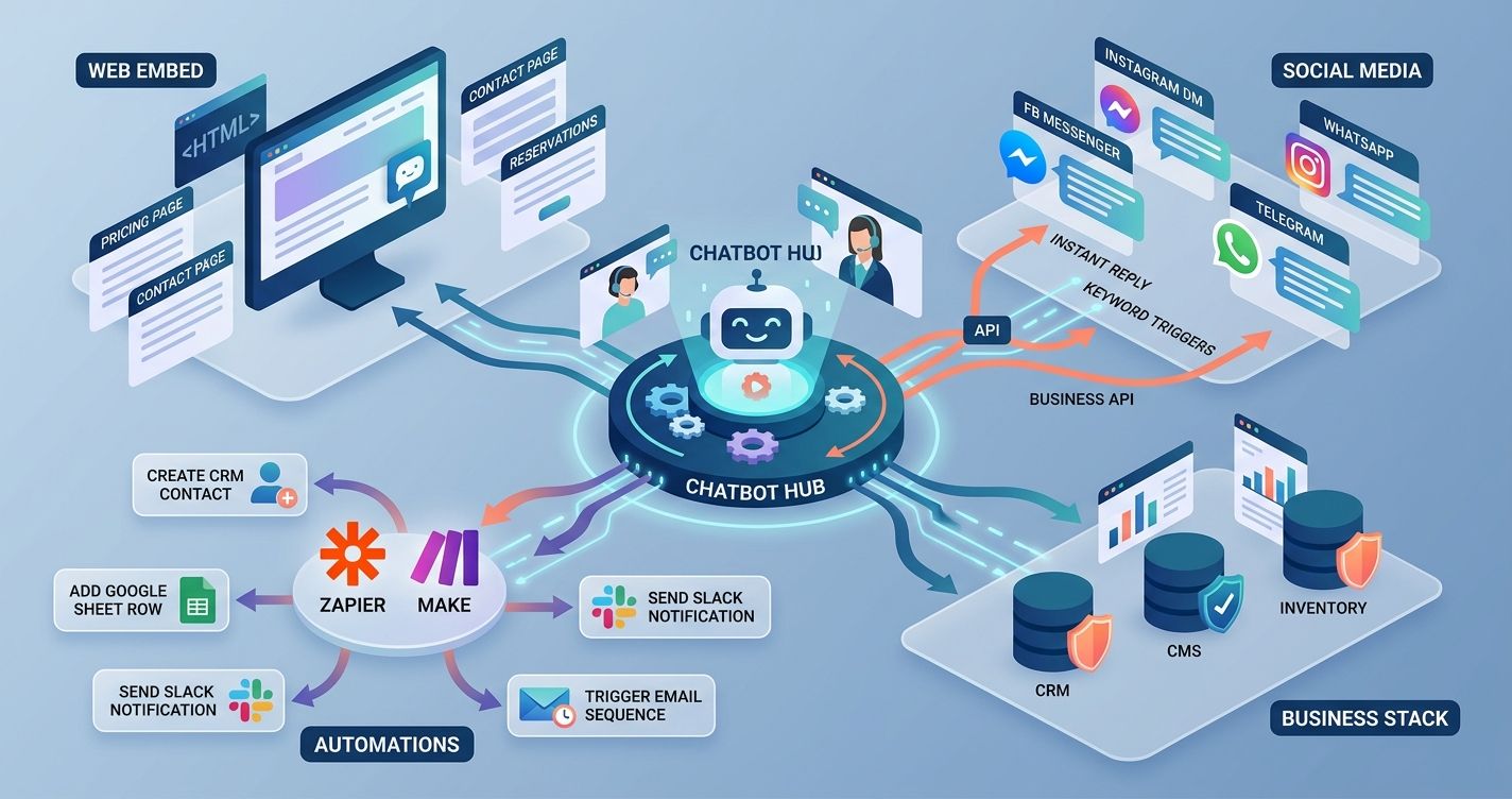 Integrating Chatbots into Your Existing Workflow