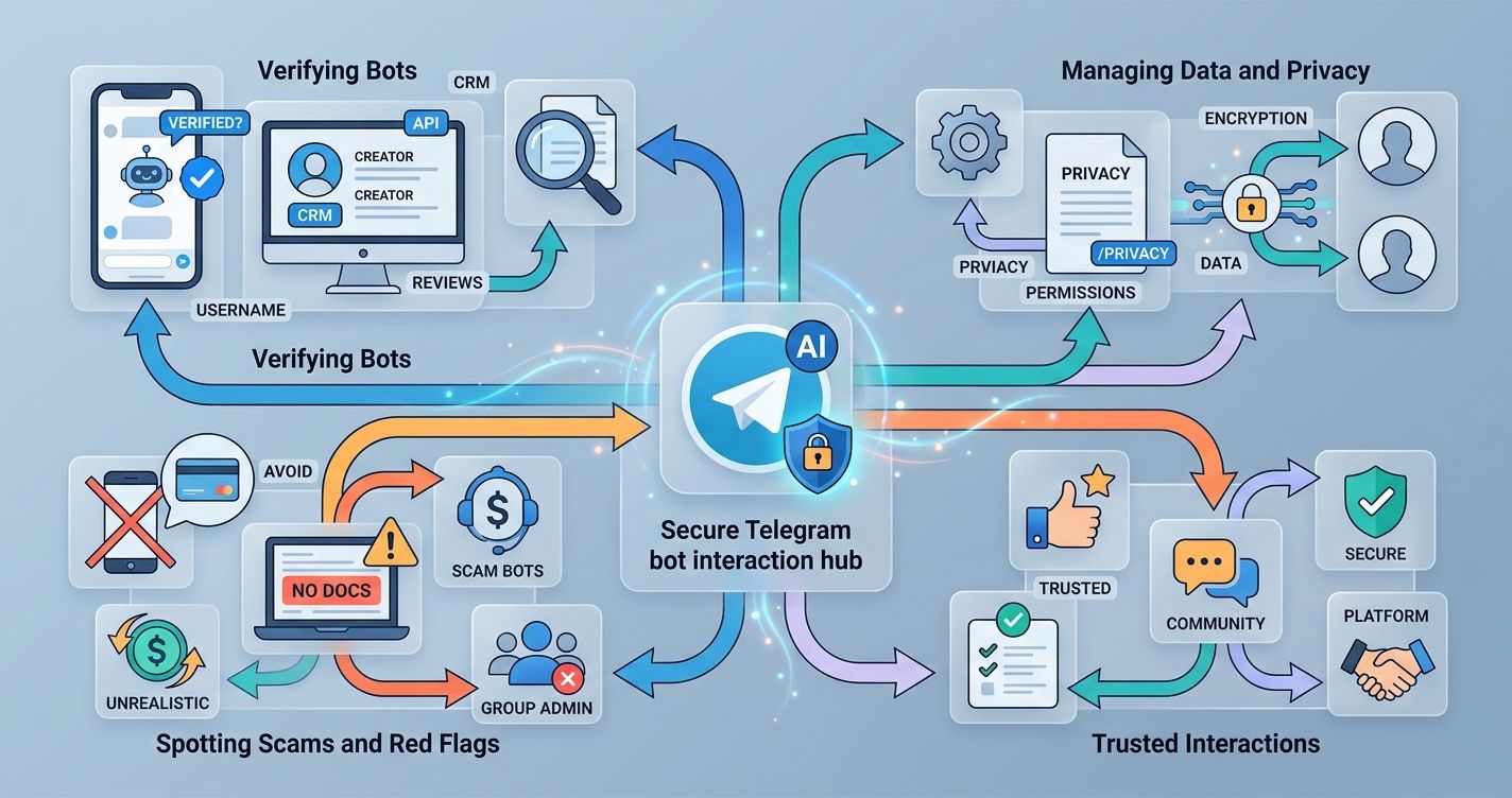 How to Safely Interact with Telegram AI Bots